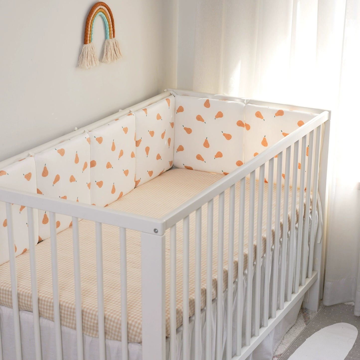 Baby Cot Bumper Cushion Set (6pcs)