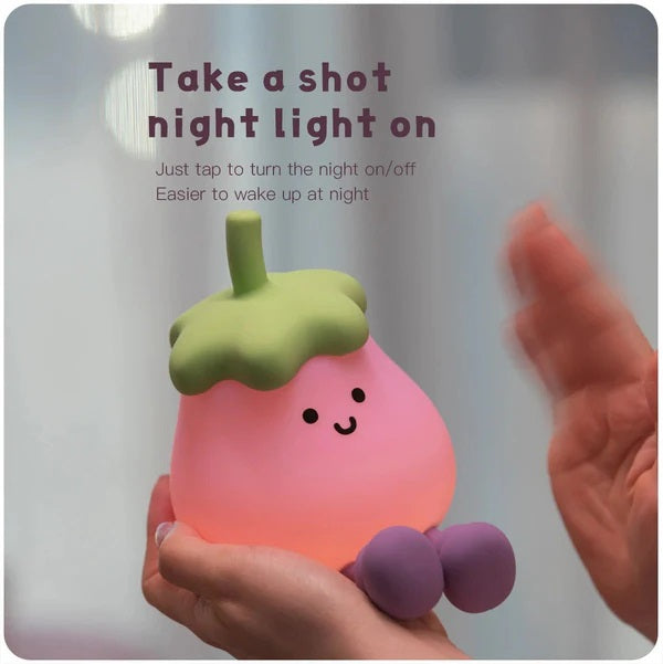 Eggplant Night Light