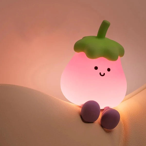 Eggplant Night Light