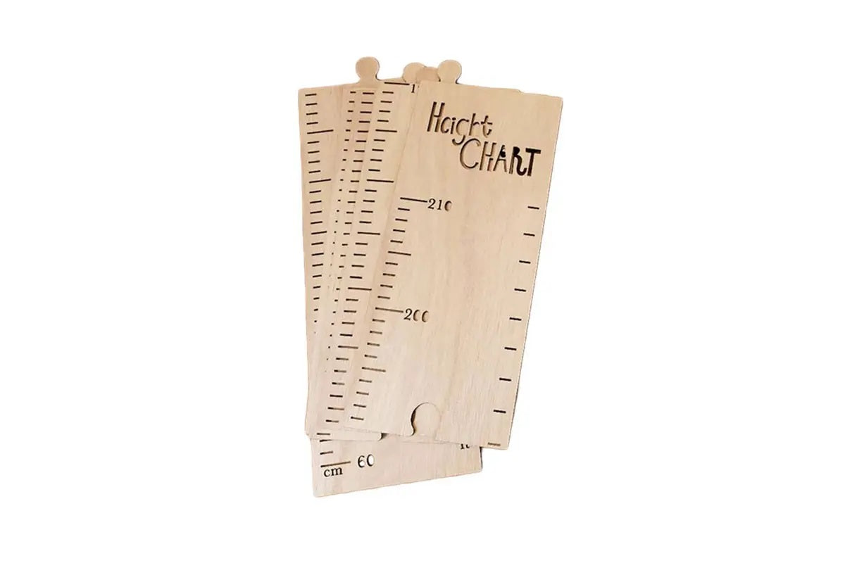 Wooden Height Chart