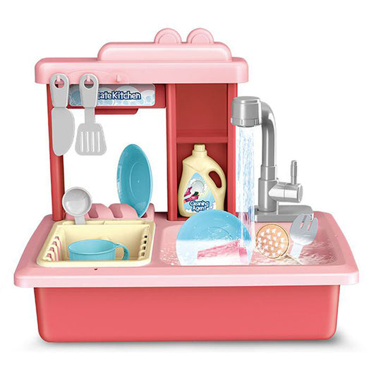 Children Kitchen Sink Toy Set