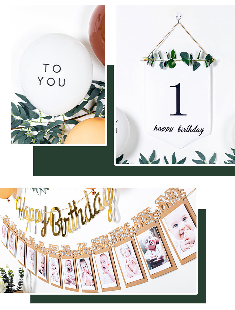 My First Birthday - Wall Decoration Kit
