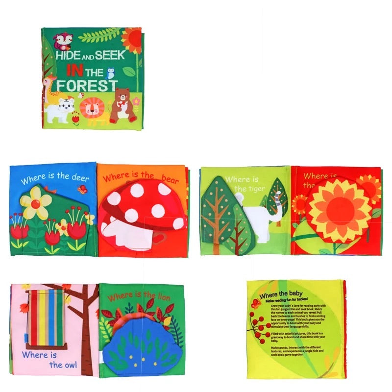 Hide and Seek Learning Soft Book