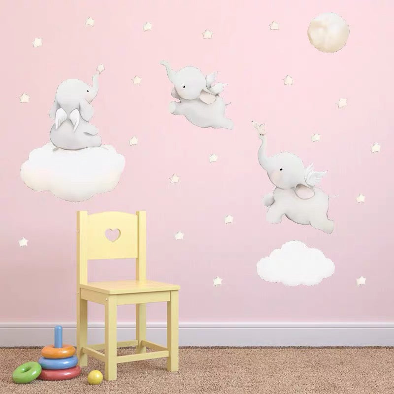 Baby Elephant Wall Sticker