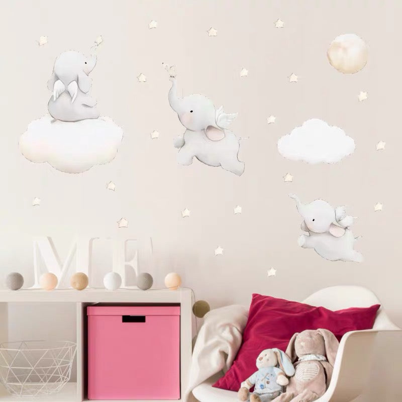 Baby Elephant Wall Sticker