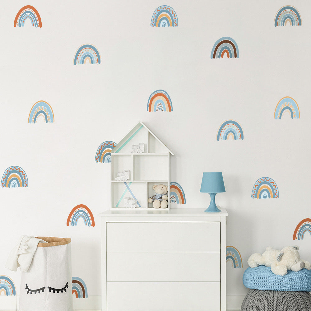 Nordic Rainbow Wall Stickers