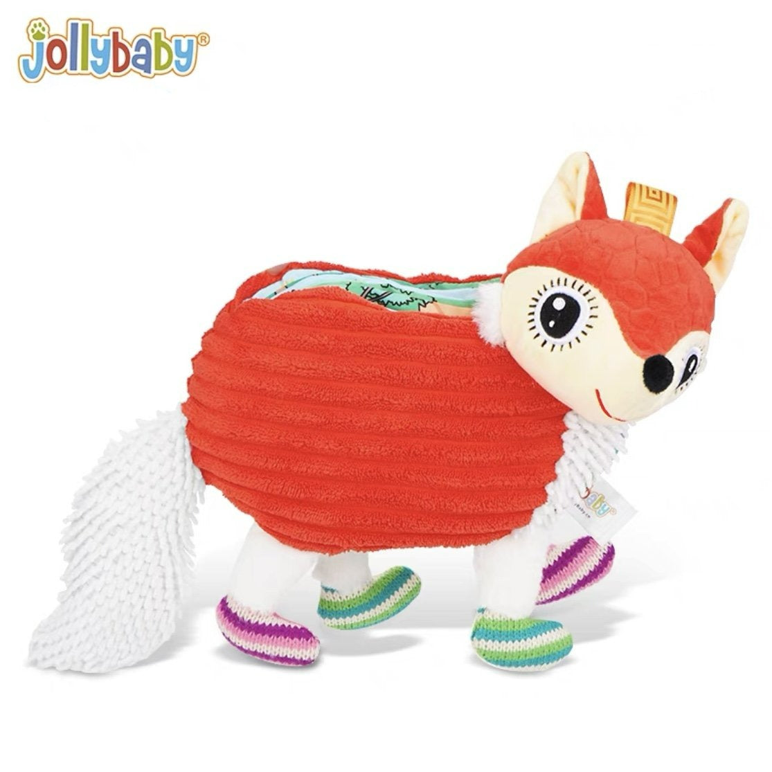 Jollybaby 3D Animal Plush Soft Book