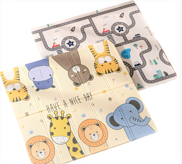 Extra Thick Double Sided Foldable Play Mat