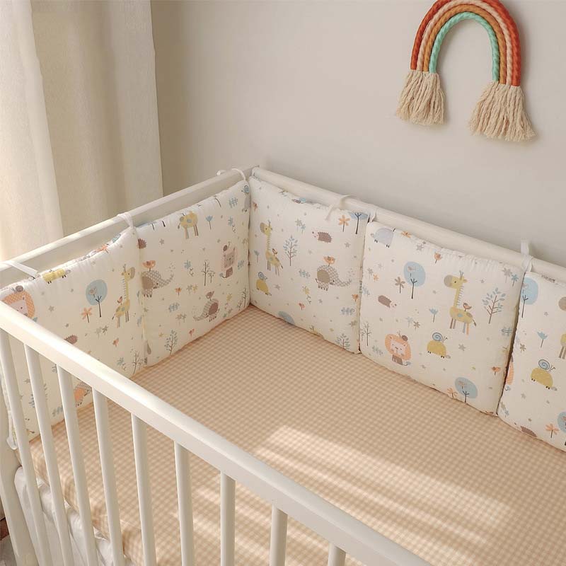 Baby Cot Bumper Cushion Set (6pcs)  Baby Castle – Baby Castle Australia