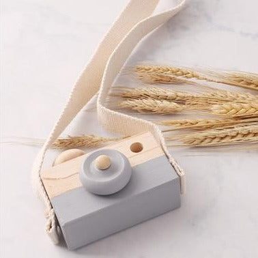 Vintage Baby Wooden Toy Camera