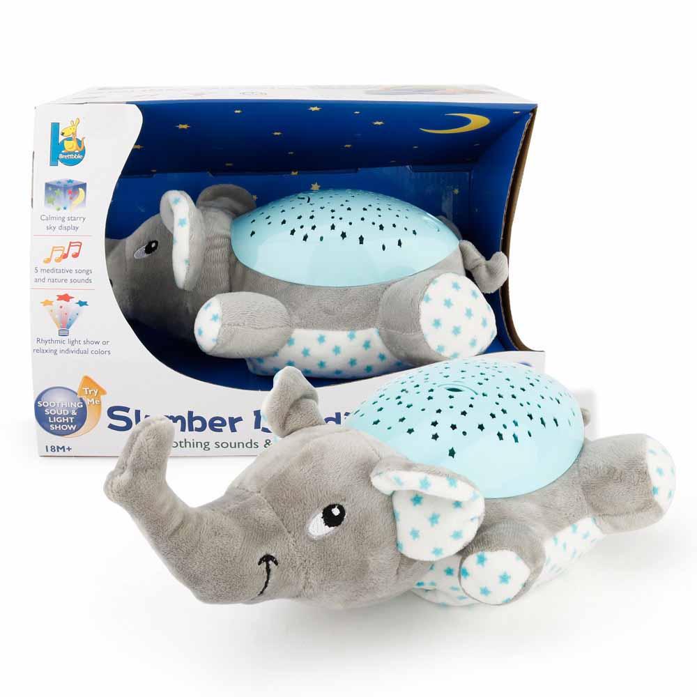 SwaddleMe Slumber Buddies Elephant Soother - Projector Night Light With Songs & Sounds