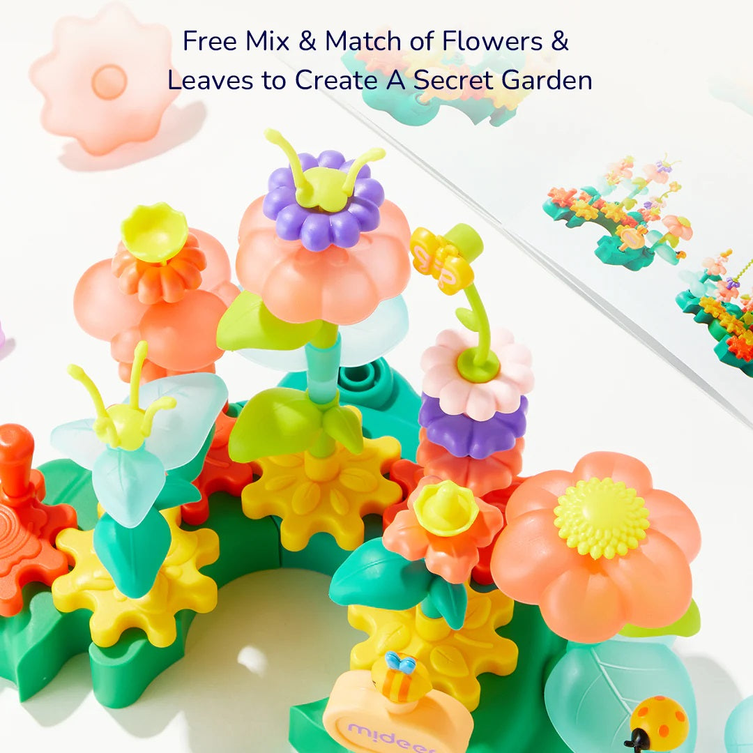 Mideer Rotating Garden Puzzle Blocks