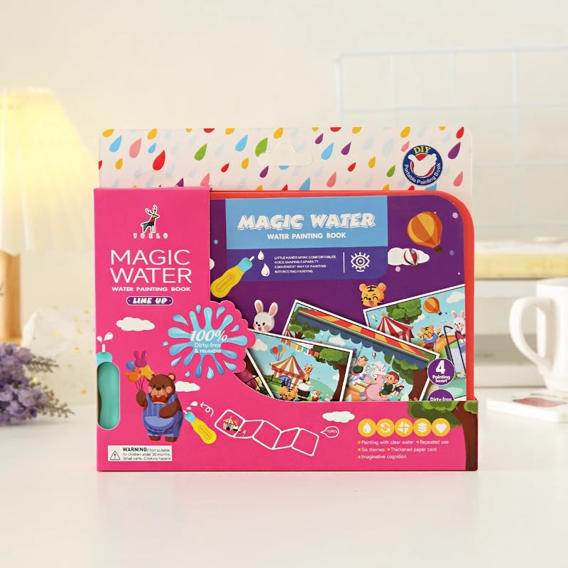 Magic Water Painting Book