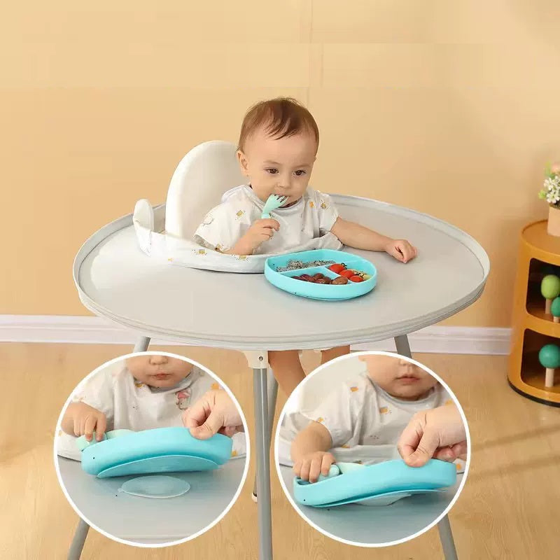 Baby Bib & Tray Set (with Storage Bag)