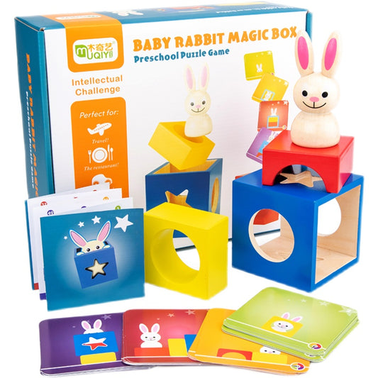 Baby Rabbit Magic Box - Preschool Puzzle Game