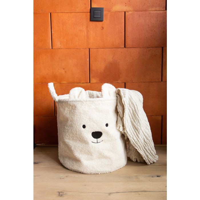 Adorable Teddy Bear Storage Basket