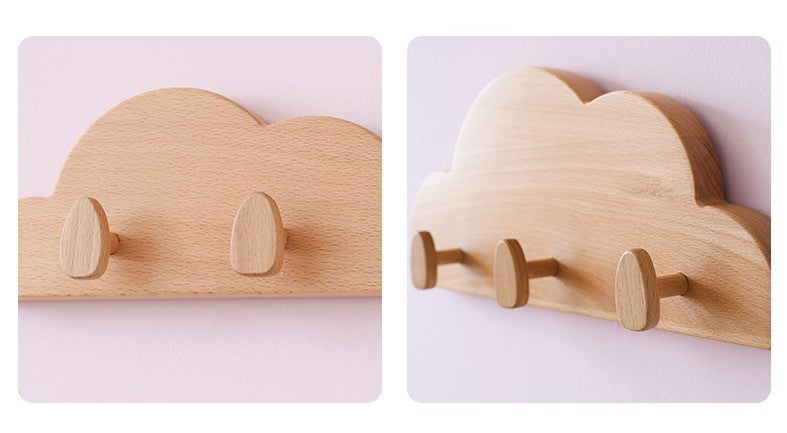 Wooden Cloud Shape Hanger