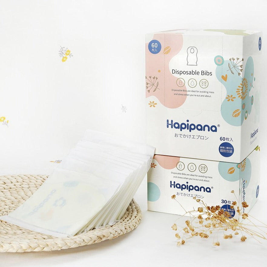 Hapipana Single use Disposable Bibs - 20 pcs