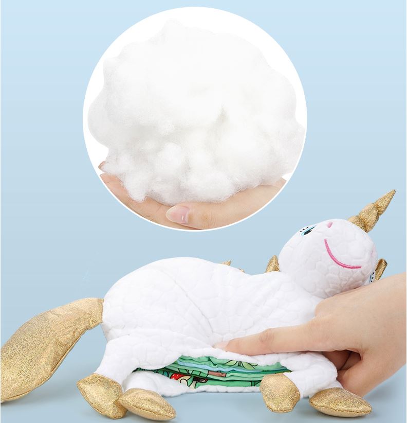 Jollybaby 3D Animal Plush Soft Book