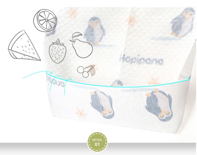 Hapipana Single use Disposable Bibs - 20 pcs