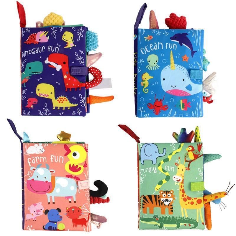 Baby Learning Soft Books (Set of 4)