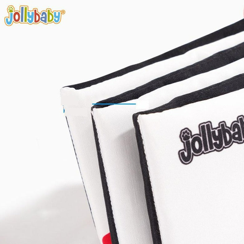 Jollybaby Cot Side Sensory Cloth Book