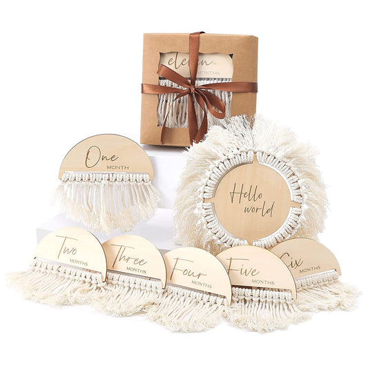 Tassel Milestone Card Set (7pcs)