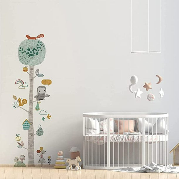 Forest Animals Height Wall Sticker