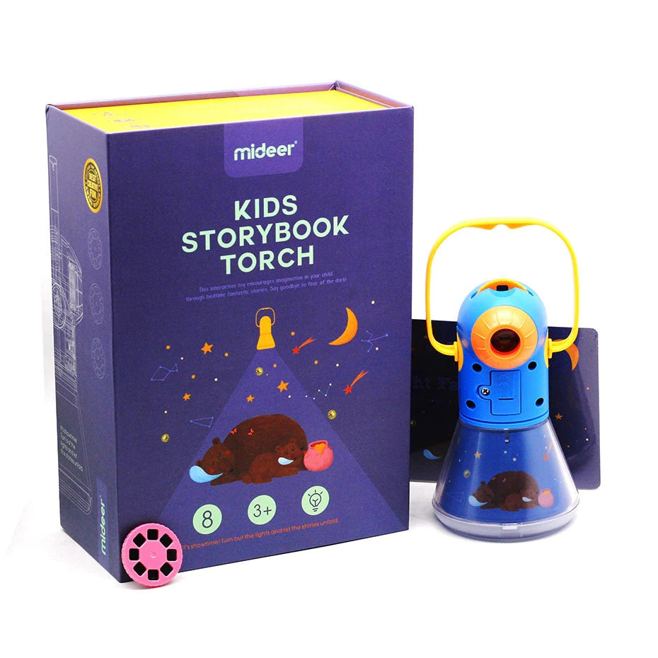 Mideer Kids Storybook Torch Projector