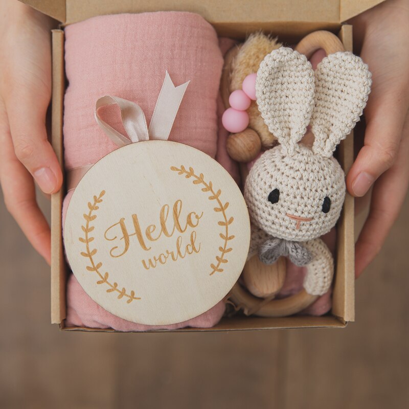 Newborn Baby Gift Hamper (6pcs set)