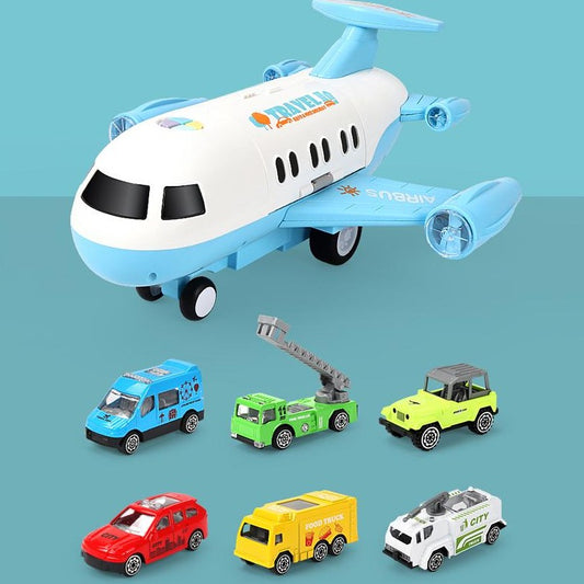 Super Airport - Air Transport Plane and Car Diecast Playset