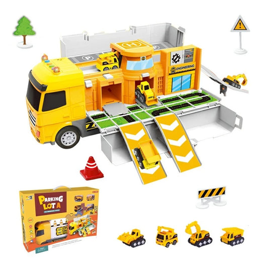 Parking Lot A - Road Construction Truck Playset
