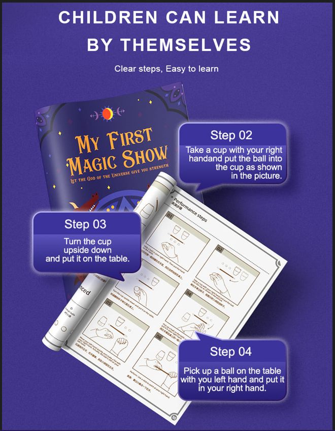 Mideer My First Magic Show - 6 Tricks