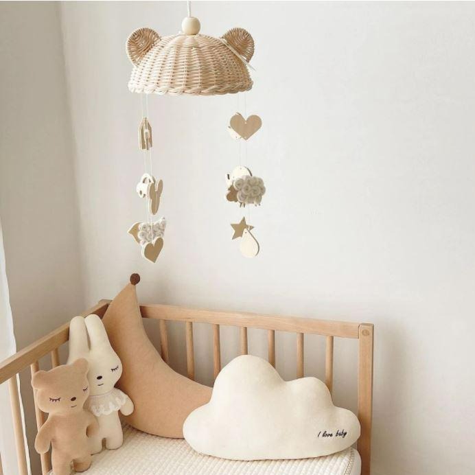 Rattan Baby Mobile