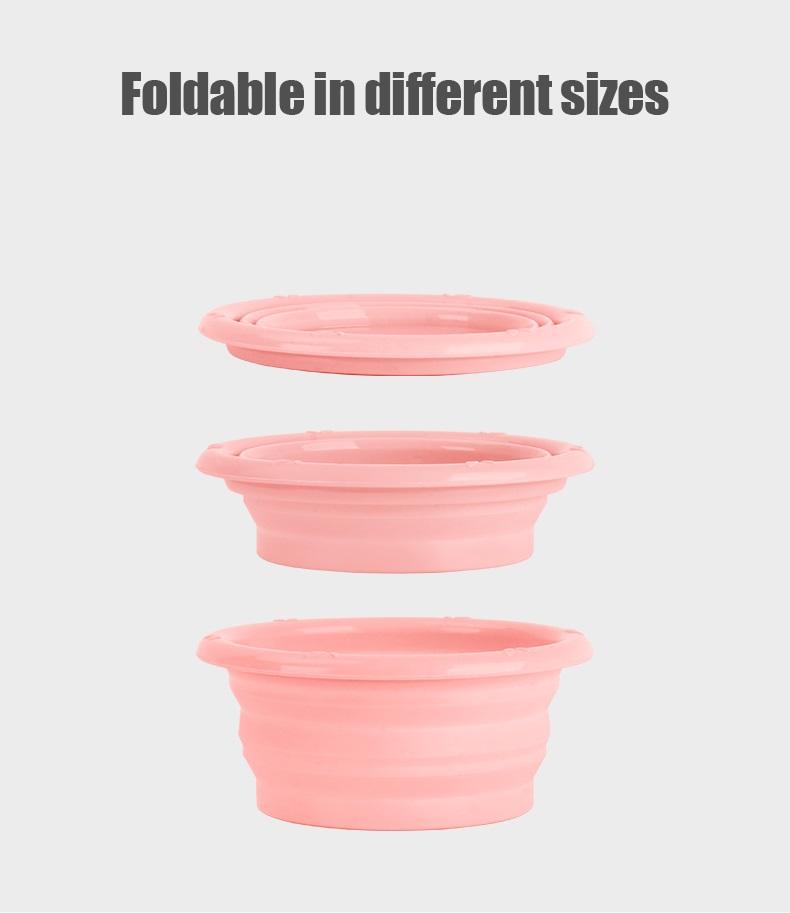 Collapsible Bowl with Spoon - Baby Castle Australia
