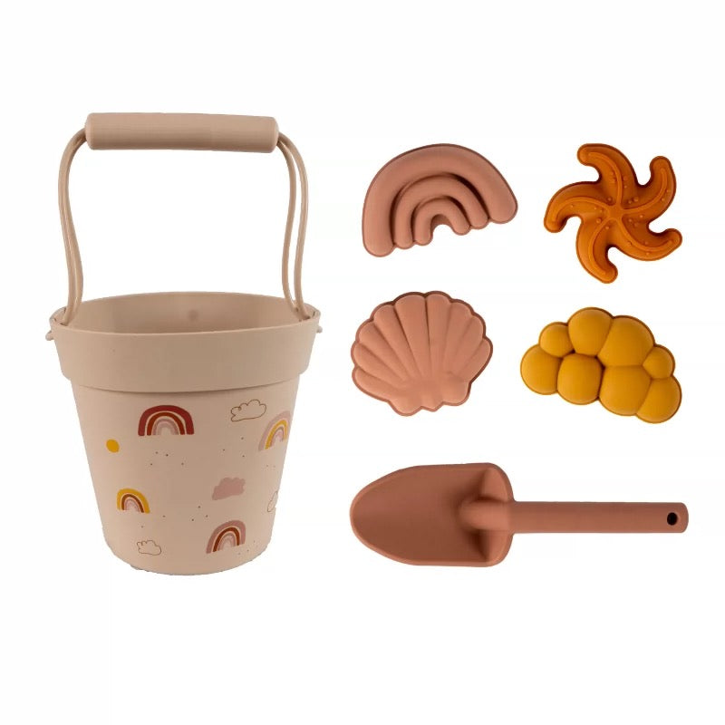 Silicone Beach Bucket Playset