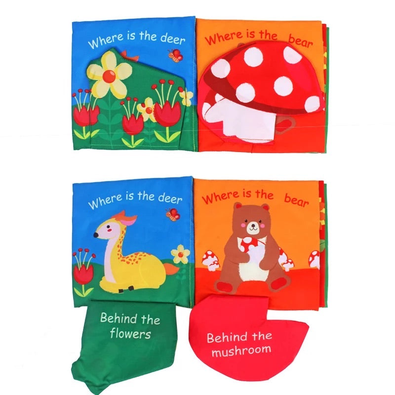 Hide and Seek Learning Soft Books (Set of 3)