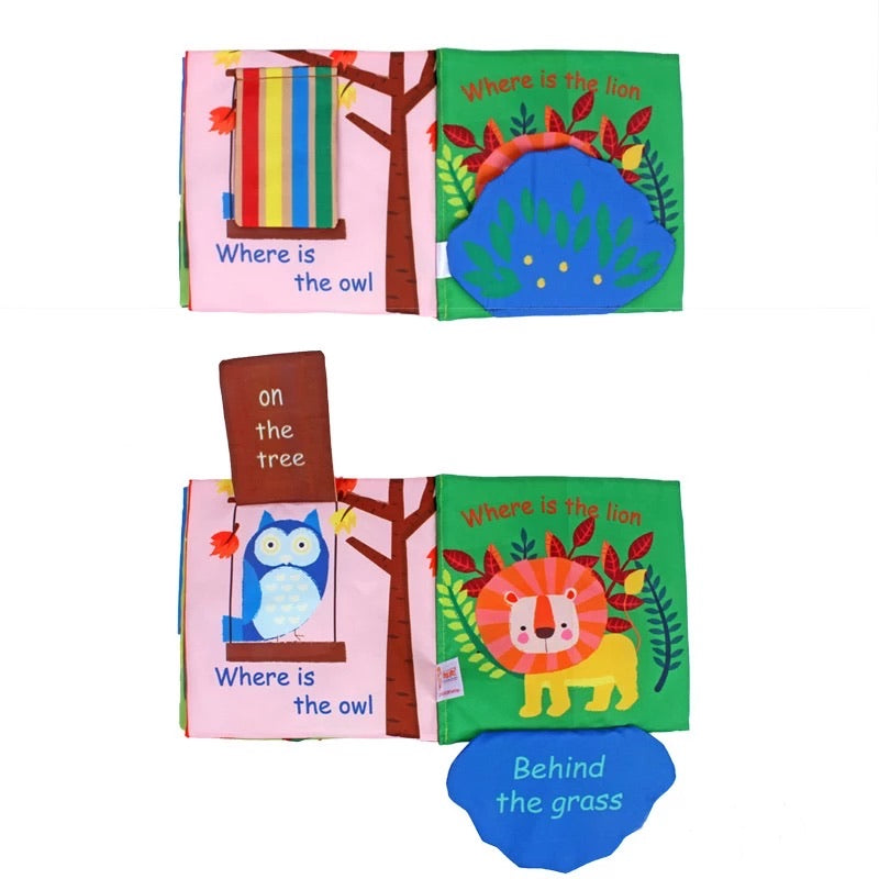 Hide and Seek Learning Soft Books (Set of 3)