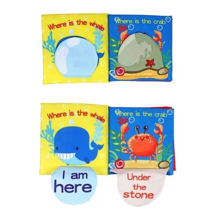 Hide and Seek Learning Soft Books (Set of 3)