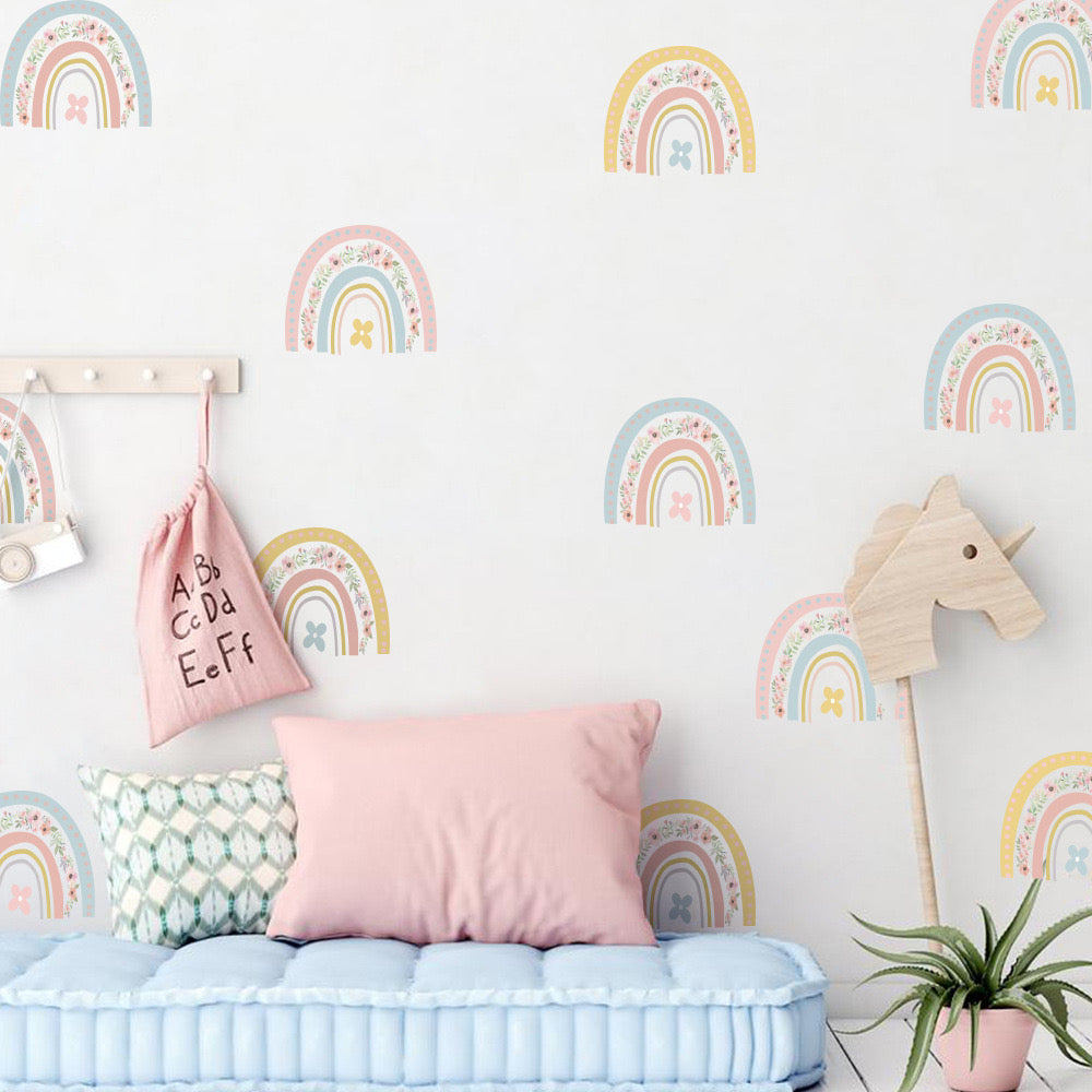 Nordic Rainbow Wall Stickers