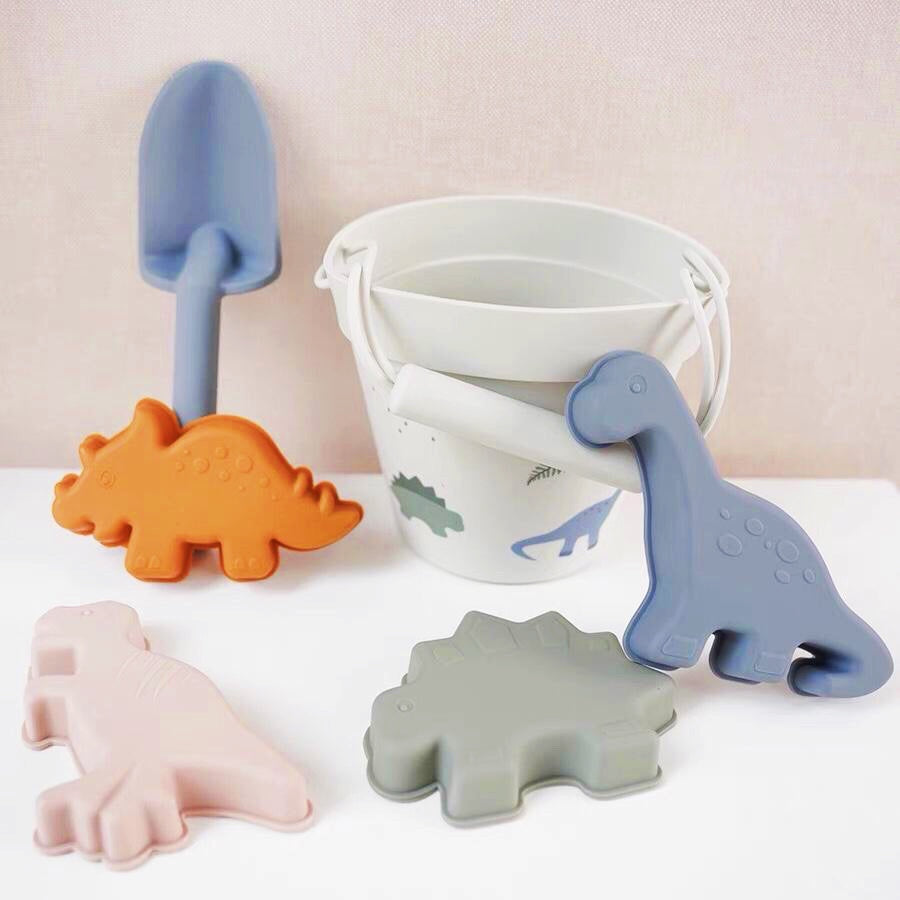 Silicone Beach Bucket Playset