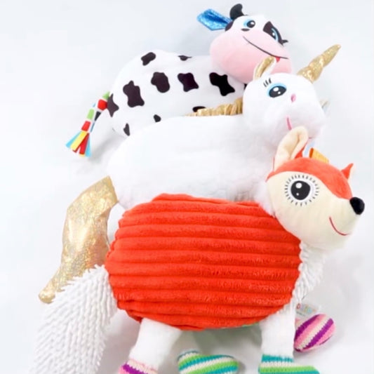 Jollybaby 3D Animal Plush Soft Book