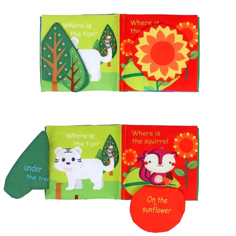 Hide and Seek Learning Soft Books (Set of 3)