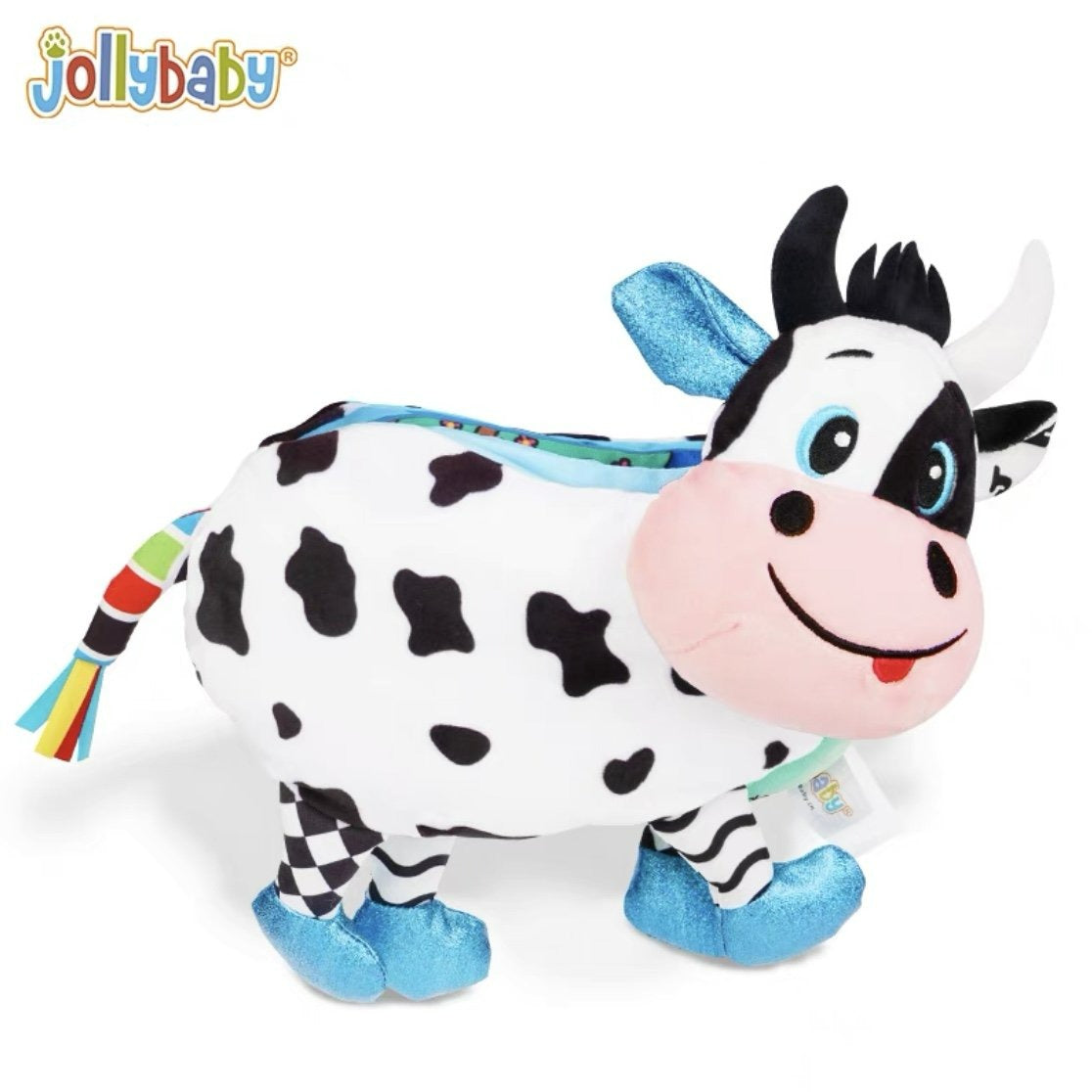 Jollybaby 3D Animal Plush Soft Book