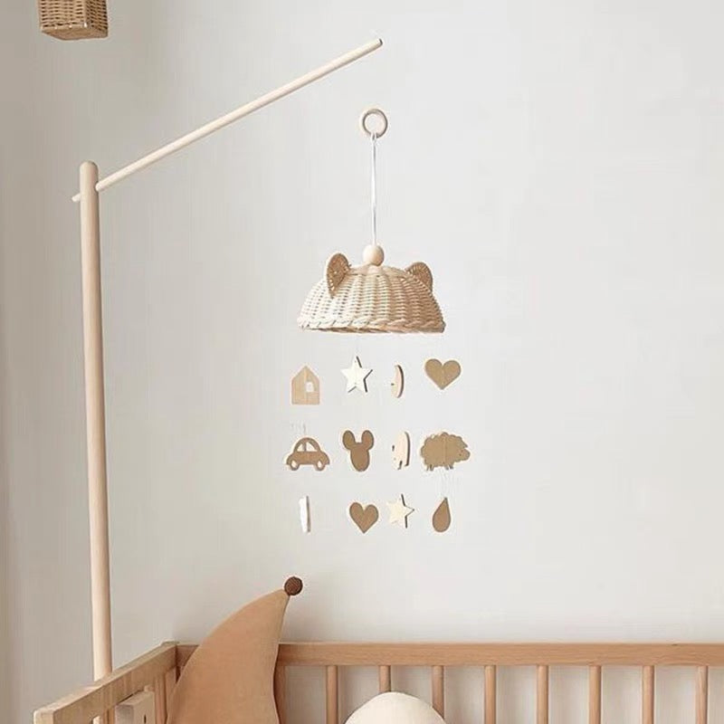 Rattan Baby Mobile