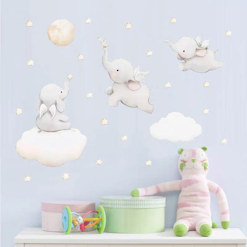 Baby Elephant Wall Sticker