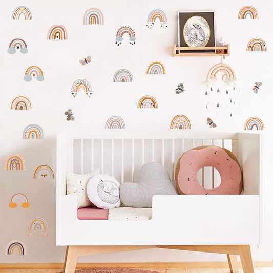 Nordic Rainbow Wall Stickers