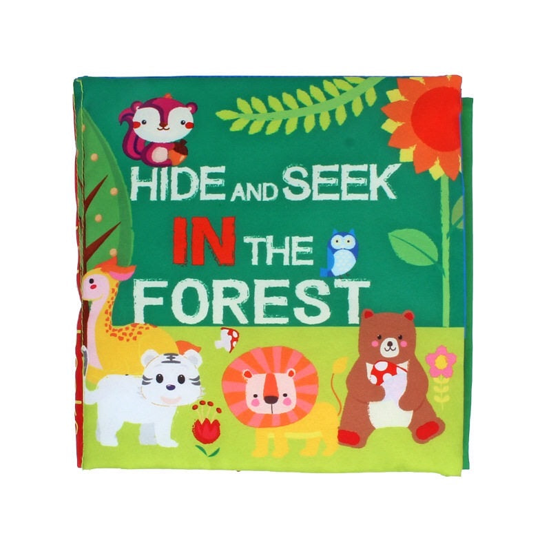 Hide and Seek Learning Soft Books (Set of 3)