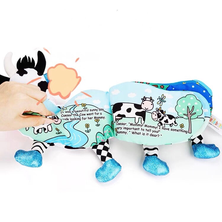 Jollybaby 3D Animal Plush Soft Book