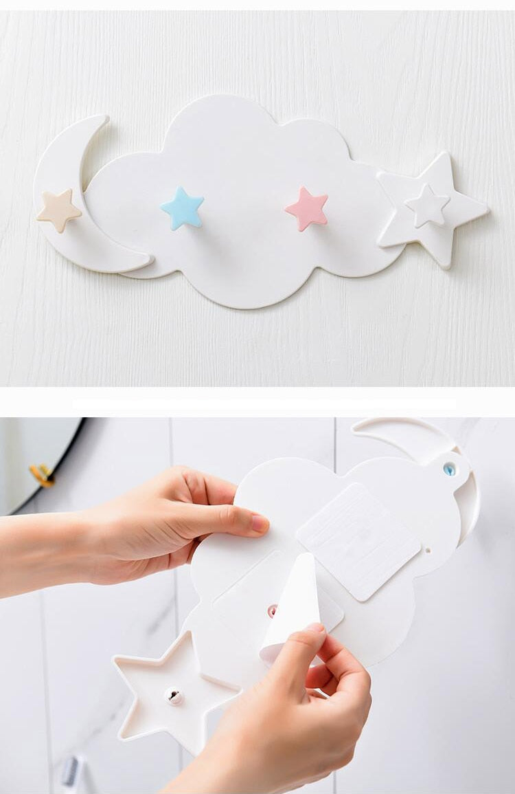 Star Moon Cloud Shape Hanger